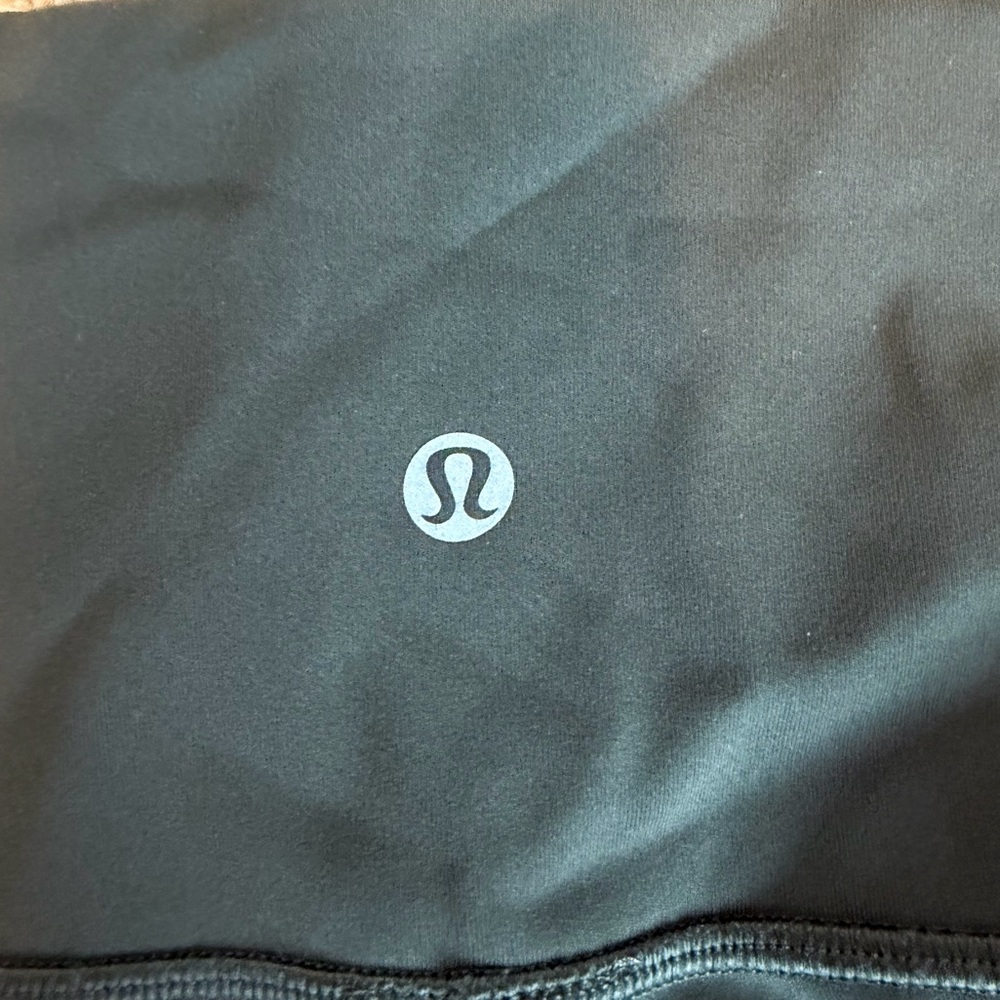 Lululemon Wunder Under Crop - Olive Green - Picture 4 of 7